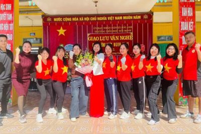 TRƯỜNG TIỂU HỌC HẢI MINH TỔ CHỨC GIAO LƯU VĂN NGHỆ VÀ HOẠT ĐỘNG THỂ THAO CHÀO MỪNG NGÀY NHÀ GIÁO VIỆT NAM 20/11